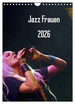 Cover Jazz Frauen 2026 (Wandkalender 2026 DIN A4 hoch), CALVENDO Monatskalender