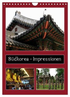Cover Südkorea - Impressionen (Wandkalender 2026 DIN A4 hoch), CALVENDO Monatskalender