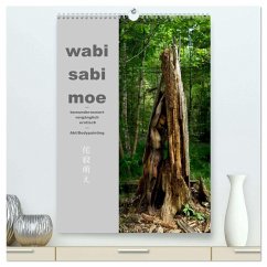 wabi sabi moe - bewundernswert vergänglich erotisch - Akt/Bodypainting (hochwertiger Premium Wandkalender 2026 DIN A2 hoch), Kunstdruck in Hochglanz