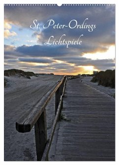 St. Peter-Ordings Lichtspiele (Wandkalender 2026 DIN A2 hoch), CALVENDO Monatskalender Cover St. Peter-Ordings Lichtspiele (Wandkalender 2026 DIN A2 hoch), CALVENDO Monatskalender