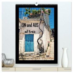 Cover Ein und Aus auf Kreta (hochwertiger Premium Wandkalender 2026 DIN A2 hoch), Kunstdruck in Hochglanz