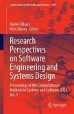 Research Perspectives on Software Engineering and Systems Design Research Perspectives on Software Engineering and Systems Design