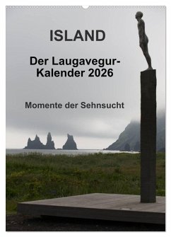 Cover Island - Der Laugavegur-Kalender 2026 (Wandkalender 2026 DIN A2 hoch), CALVENDO Monatskalender
