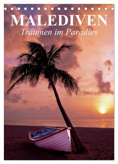 Cover Malediven - Träumen im Paradies (Tischkalender 2026 DIN A5 hoch), CALVENDO Monatskalender