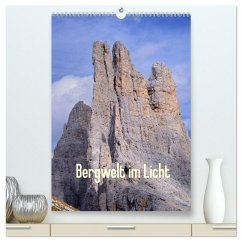 Cover Bergwelt im Licht (hochwertiger Premium Wandkalender 2026 DIN A2 hoch), Kunstdruck in Hochglanz
