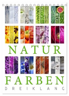 Cover Natur Farben Dreiklang (Tischkalender 2026 DIN A5 hoch), CALVENDO Monatskalender