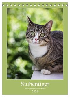 Stubentiger (Tischkalender 2026 DIN A5 hoch), CALVENDO Monatskalender