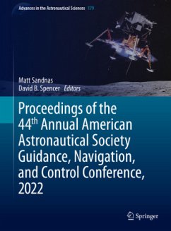 Cover Proceedings of the 44th Annual American Astronautical Society Guidance, Navigation, and Control Conference, 2022, 3 Teile