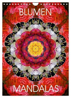 Cover BLUMEN MANDALAS (Wandkalender 2026 DIN A4 hoch), CALVENDO Monatskalender