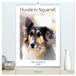 Hunde in Aquarell - Jahresplaner (hochwertiger Premium Wandkalender 2026 DIN A2 hoch), Kunstdruck in Hochglanz Hunde in Aquarell - Jahresplaner (hochwertiger Premium Wandkalender 2026 DIN A2 hoch), Kunstdruck in Hochglanz