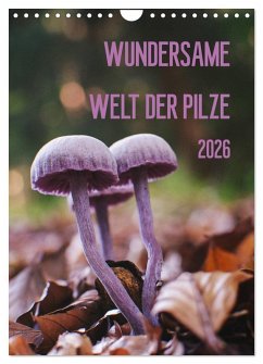 Cover Wundersame Welt der Pilze (Wandkalender 2026 DIN A4 hoch), CALVENDO Monatskalender