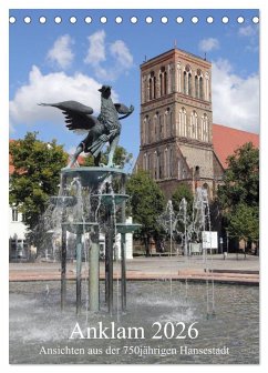 Anklam 2026 (Tischkalender 2026 DIN A5 hoch), CALVENDO Monatskalender Anklam 2026 (Tischkalender 2026 DIN A5 hoch), CALVENDO Monatskalender