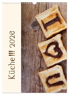 Cover Küche !!! 2026 (Wandkalender 2026 DIN A3 hoch), CALVENDO Monatskalender