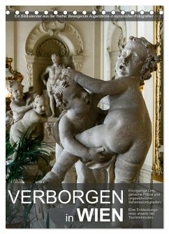 Cover Verborgen in Wien (Tischkalender 2026 DIN A5 hoch), CALVENDO Monatskalender