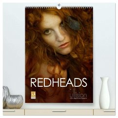 REDHEADS (hochwertiger Premium Wandkalender 2026 DIN A2 hoch), Kunstdruck in Hochglanz