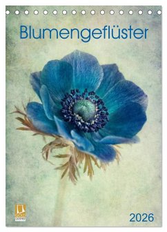 Cover Blumengeflüster (Tischkalender 2026 DIN A5 hoch), CALVENDO Monatskalender