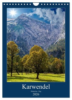 Cover Karwendel - Hinterriss-Eng (Wandkalender 2026 DIN A4 hoch), CALVENDO Monatskalender