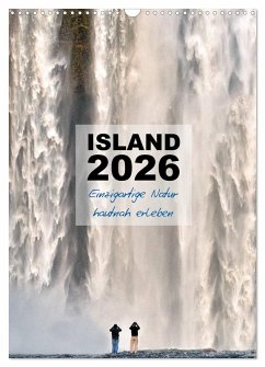 Cover Island 2026 - Einzigartige Natur hautnah erleben (Wandkalender 2026 DIN A3 hoch), CALVENDO Monatskalender