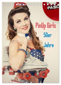 Cover PinUp Girls 50er Jahre (Tischkalender 2026 DIN A5 hoch), CALVENDO Monatskalender