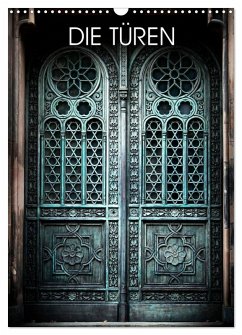 Cover DIE TÜREN (Wandkalender 2026 DIN A3 hoch), CALVENDO Monatskalender