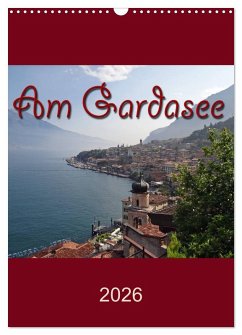 Cover Am Gardasee (Wandkalender 2026 DIN A3 hoch), CALVENDO Monatskalender