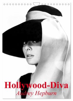 Cover Hollywood-Diva - Audrey Hepburn (Wandkalender 2026 DIN A4 hoch), CALVENDO Monatskalender