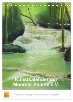 Cover Kunstkalender der Moerser Palette e.V. (Tischkalender 2026 DIN A5 hoch), CALVENDO Monatskalender