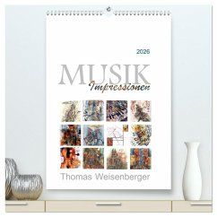 Cover MUSIK Impressionen (hochwertiger Premium Wandkalender 2026 DIN A2 hoch), Kunstdruck in Hochglanz