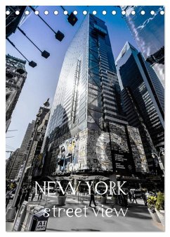 Cover NEW YORK - street view (Tischkalender 2026 DIN A5 hoch), CALVENDO Monatskalender