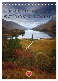 Cover Traumhaftes Schottland (Tischkalender 2026 DIN A5 hoch), CALVENDO Monatskalender