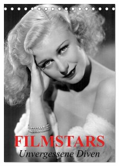 Filmstars - Unvergessene Diven (Tischkalender 2026 DIN A5 hoch), CALVENDO Monatskalender Cover Filmstars - Unvergessene Diven (Tischkalender 2026 DIN A5 hoch), CALVENDO Monatskalender