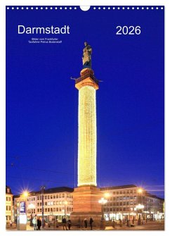Darmstadt 2026 Bilder vom Frankfurter Taxifahrer Petrus Bodenstaff (Wandkalender 2026 DIN A3 hoch), CALVENDO Monatskalender