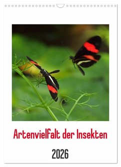 Cover Artenvielfalt der Insekten (Wandkalender 2026 DIN A3 hoch), CALVENDO Monatskalender