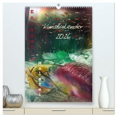 Cover Encaustic-Malerei Kunstkalender 2026 (hochwertiger Premium Wandkalender 2026 DIN A2 hoch), Kunstdruck in Hochglanz