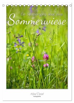 Ein Spaziergang über eine Sommerwiese (Tischkalender 2026 DIN A5 hoch), CALVENDO Monatskalender