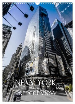 Cover NEW YORK - street view (Wandkalender 2026 DIN A3 hoch), CALVENDO Monatskalender