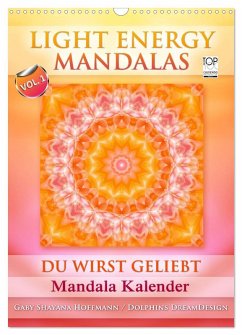 Cover Light Energy Mandalas - Kalender - Vol. 1 (Wandkalender 2026 DIN A3 hoch), CALVENDO Monatskalender