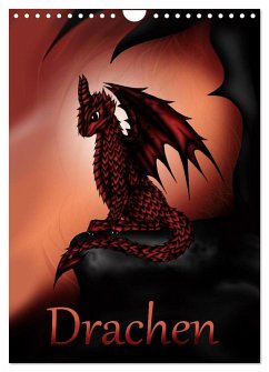 Cover Drachen (Wandkalender 2026 DIN A4 hoch), CALVENDO Monatskalender