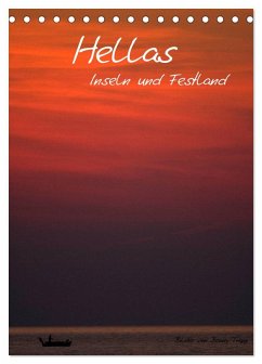 Cover Hellas Inseln und Festland (Tischkalender 2026 DIN A5 hoch), CALVENDO Monatskalender