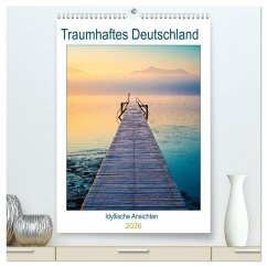 Cover Traumhaftes Deutschland - Idyllische Ansichten (hochwertiger Premium Wandkalender 2026 DIN A2 hoch), Kunstdruck in Hochglanz