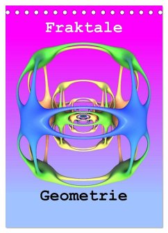 Cover Fraktale Geometrie (Tischkalender 2026 DIN A5 hoch), CALVENDO Monatskalender