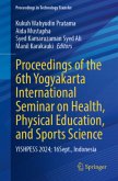 Proceedings of the 6th Yogyakarta International Seminar on Health, Physical Education, and Sports Science Proceedings of the 6th Yogyakarta International Seminar on Health, Physical Education, and Sports Science