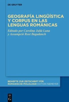 Cover Geografía lingüística y corpus en las lenguas románicas