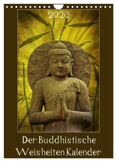 Cover Der Buddhistische Weisheiten Kalender (Wandkalender 2026 DIN A4 hoch), CALVENDO Monatskalender