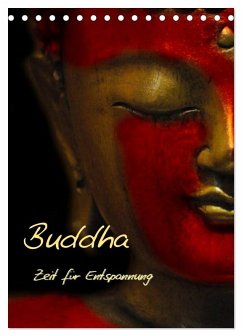 Cover Buddha - Zeit für Entspannung (Tischkalender 2026 DIN A5 hoch), CALVENDO Monatskalender