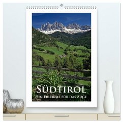 Cover Südtirol - Ein Erlebnis für das Auge (hochwertiger Premium Wandkalender 2026 DIN A2 hoch), Kunstdruck in Hochglanz