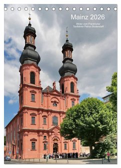 Cover Mainz 2026 Bilder vom Frankfurter Taxifahrer Petrus Bodenstaff (Tischkalender 2026 DIN A5 hoch), CALVENDO Monatskalender