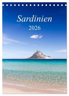 Sardinien (Tischkalender 2026 DIN A5 hoch), CALVENDO Monatskalender Sardinien (Tischkalender 2026 DIN A5 hoch), CALVENDO Monatskalender
