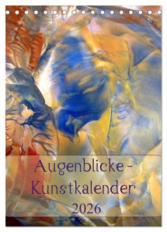 Cover Augenblicke - Kunstkalender 2026 (Tischkalender 2026 DIN A5 hoch), CALVENDO Monatskalender