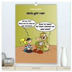 Cover Trumix Cartoons - Nichts geht mehr (hochwertiger Premium Wandkalender 2026 DIN A2 hoch), Kunstdruck in Hochglanz